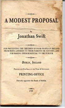 A Modest Proposal by Jonathan Swift
